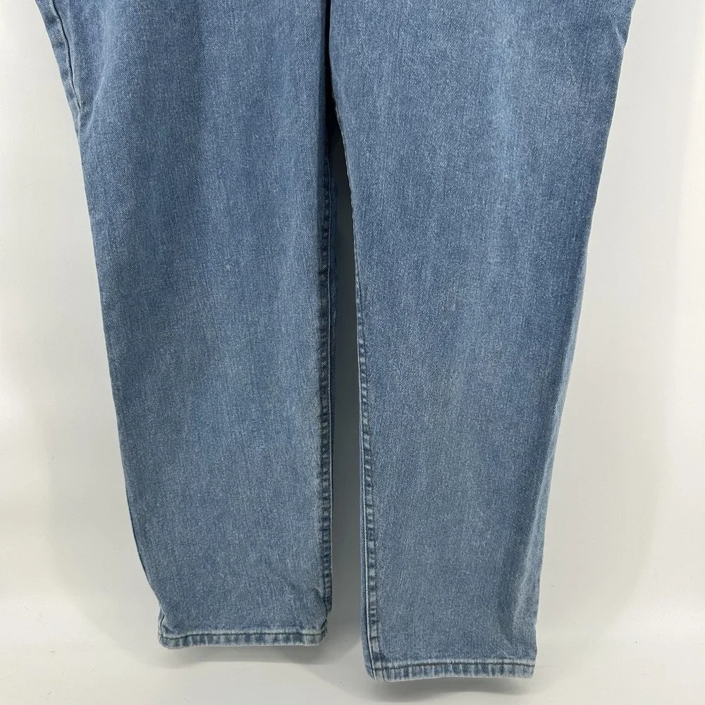 Riders by Lee Womens 24W High Rise Relaxed‎ Fit Medium Wash Jeans Americana Vtg